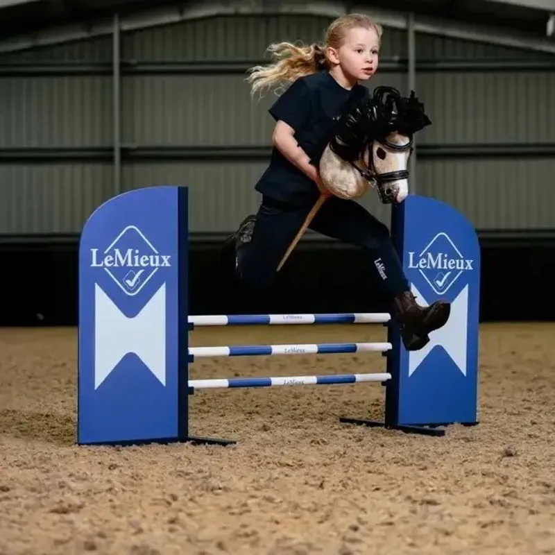 LeMieux Hobby Horse Jump - Benetton Blue-1