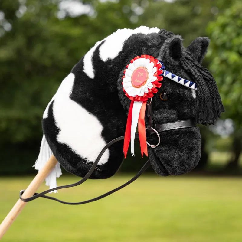 LeMieux Hobby Horse Toy Showing Bridle - Black-2