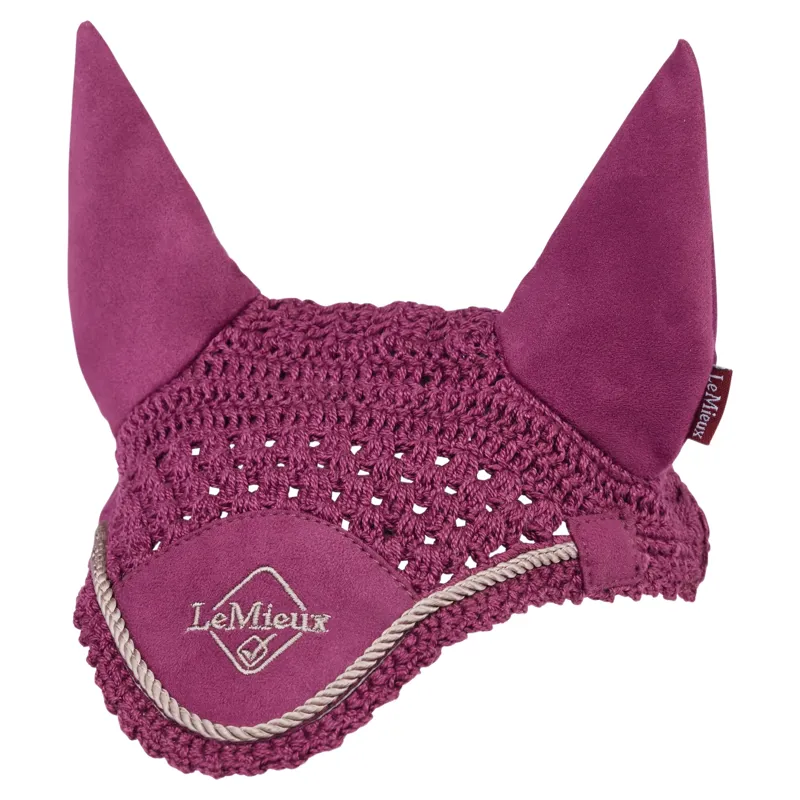 LeMieux Hobby Horse Toy Fly Hood - Blackberry