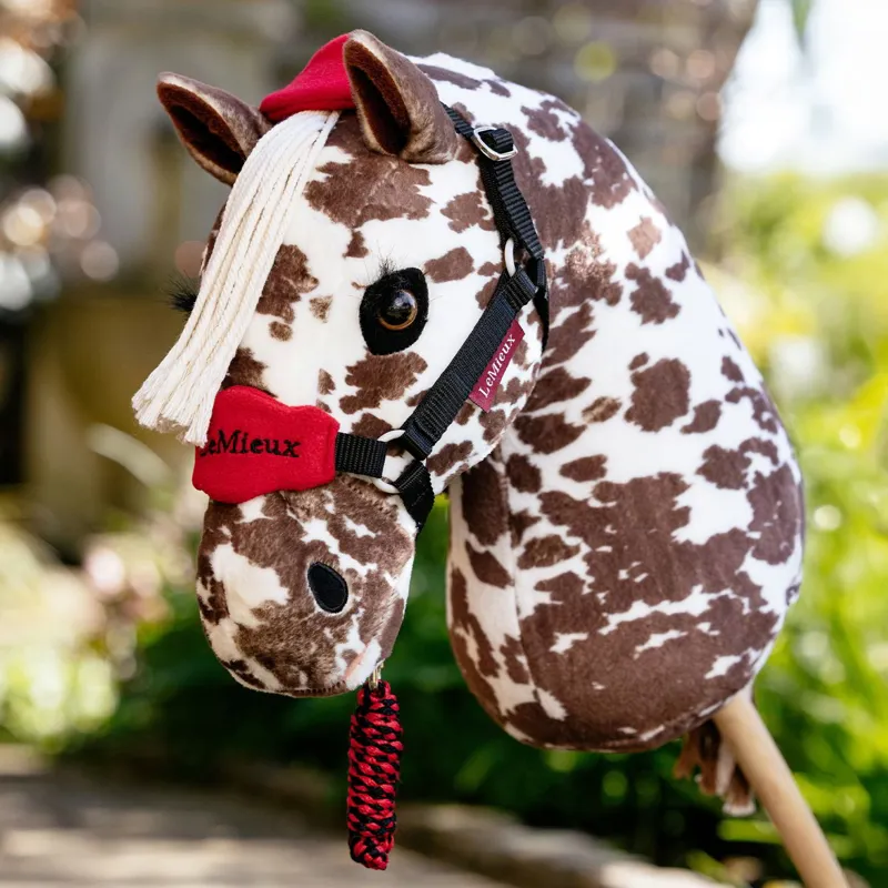 LeMieux Hobby Horse Vogue Halter and Lead Rope Set - Chilli-1
