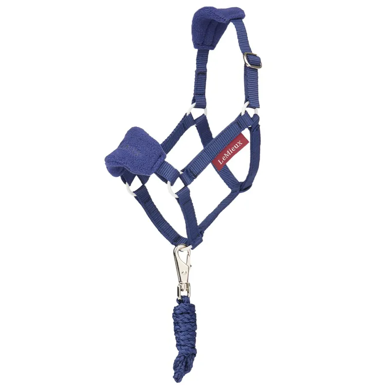 LeMieux Hobby Horse Vogue Halter and Lead Rope Set - Ink Blue