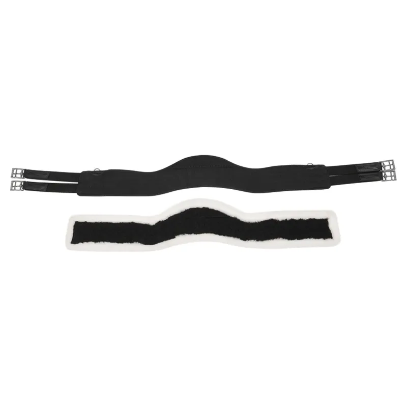 LeMieux Hunter Girth with Detachable Merino+ Liner - Black-1