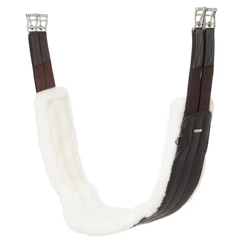 LeMieux Hunter Leather Girth with Detachable Merino+ Liner - Havana