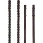 LeMieux Hunter Leather Laced Reins with Stitching - Havana/Silver