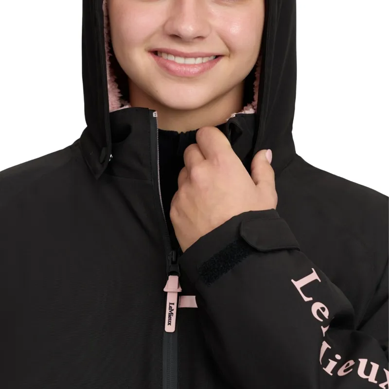 LeMieux HydroShield Womens Waterproof Robe Coat - Black Pre-Order-3