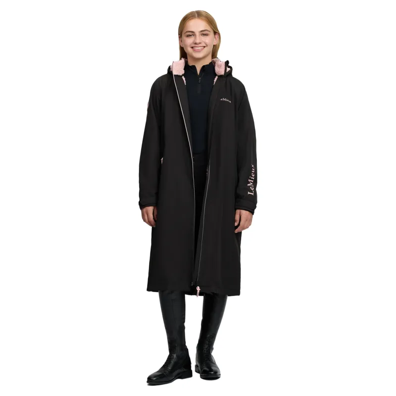LeMieux HydroShield Womens Waterproof Robe Coat - Black Pre-Order-7