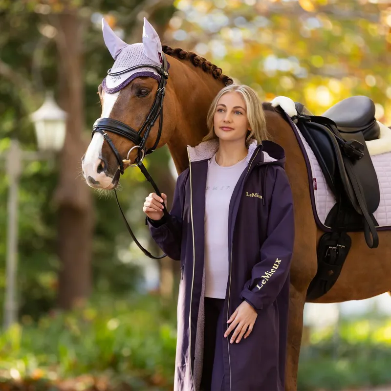 LeMieux HydroShield Women's Waterproof Robe Coat - Juniper-3