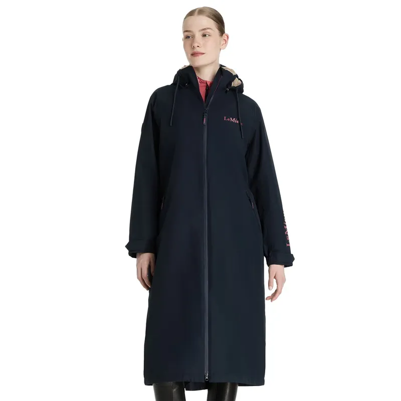 LeMieux HydroShield Women's Waterproof Changing Robe - Navy