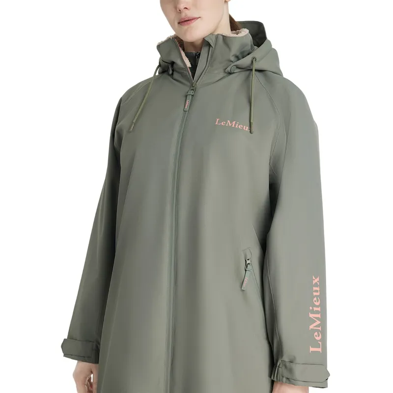 LeMieux HydroShield Women's Waterproof Robe - Rosemary-3