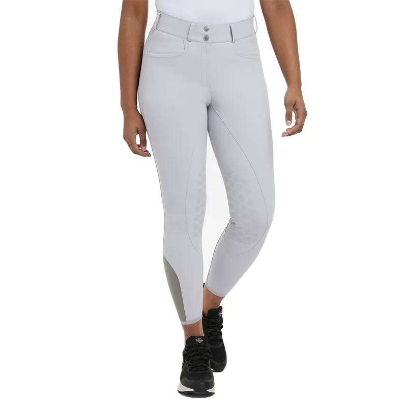 LeMieux Imogen Knee Patch Womens Breeches - Light Grey