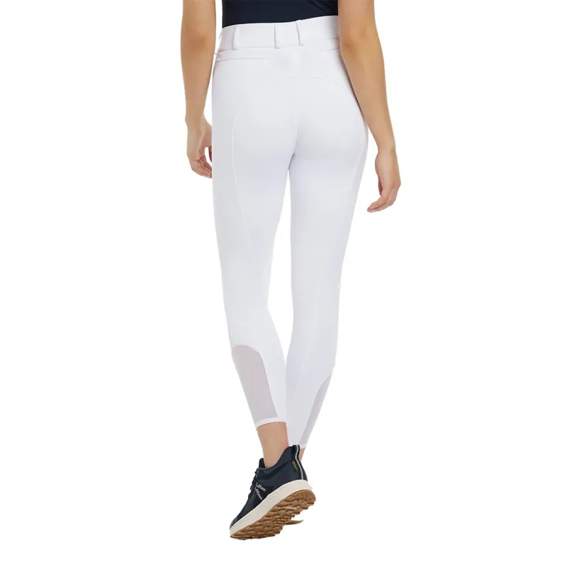 LeMieux Imogen Knee Grip Womens Competition Breeches - White-1