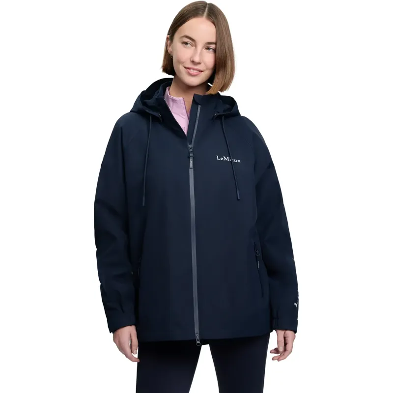 LeMieux Indra Women's Waterproof Jacket - Navy-1