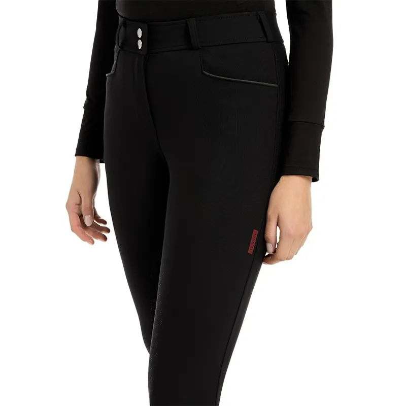 LeMieux Isabelle Full Grip Womens Breeches - Black-3