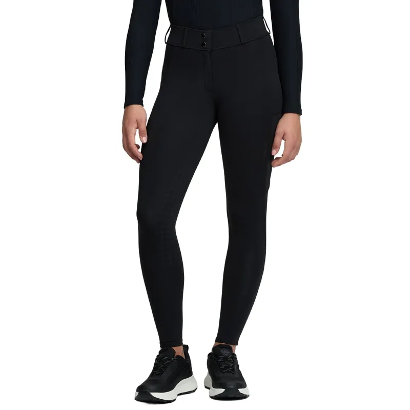 LeMieux Young Rider Bex Half Seat Breeches - Black