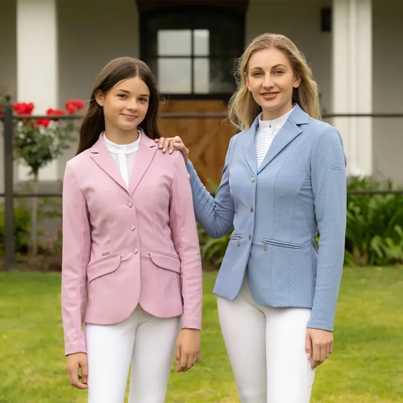 LeMieux Jessica Mesh Women's Show Jacket - Fondant-7