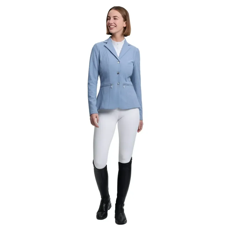 LeMieux Jessica Mesh Women's Show Coat - Powder Blue-1