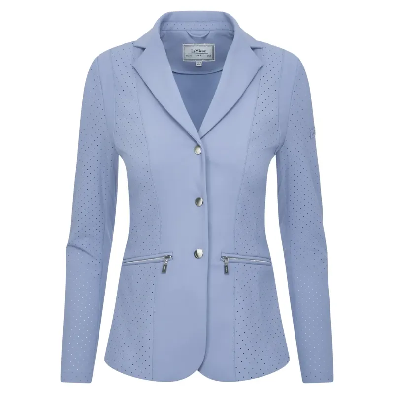 LeMieux Jessica Mesh Women's Show Coat - Powder Blue-3