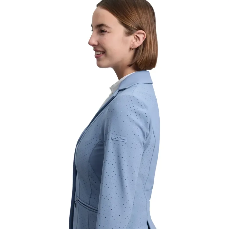 LeMieux Jessica Mesh Women's Show Coat - Powder Blue-5