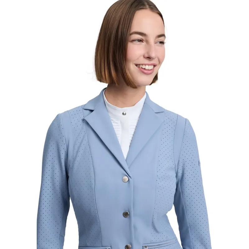 LeMieux Jessica Mesh Women's Show Coat - Powder Blue-6