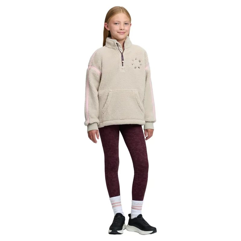 Lemieux Young Rider Jody Teddy Fleece - Stone Pre-Order-3