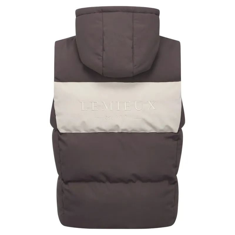 LeMieux Young Rider Joey Hooded Vest - Cocoa-2