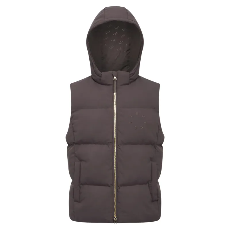 LeMieux Young Rider Joey Hooded Vest - Cocoa-1