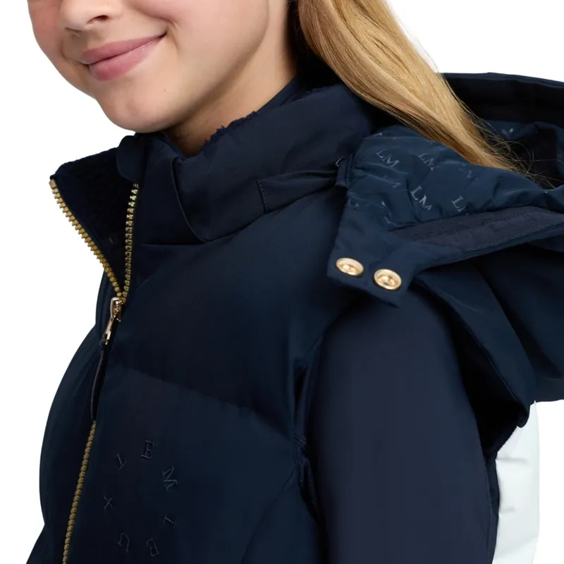 LeMieux Young Rider Joey Hooded Vest - Navy-9