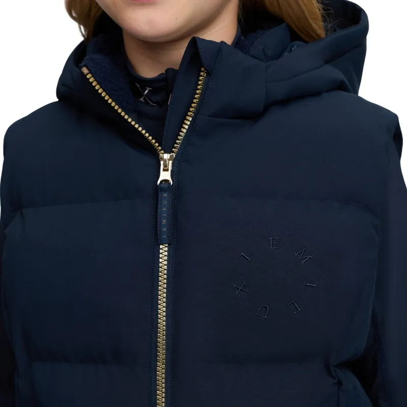 LeMieux Young Rider Joey Hooded Vest - Navy-7