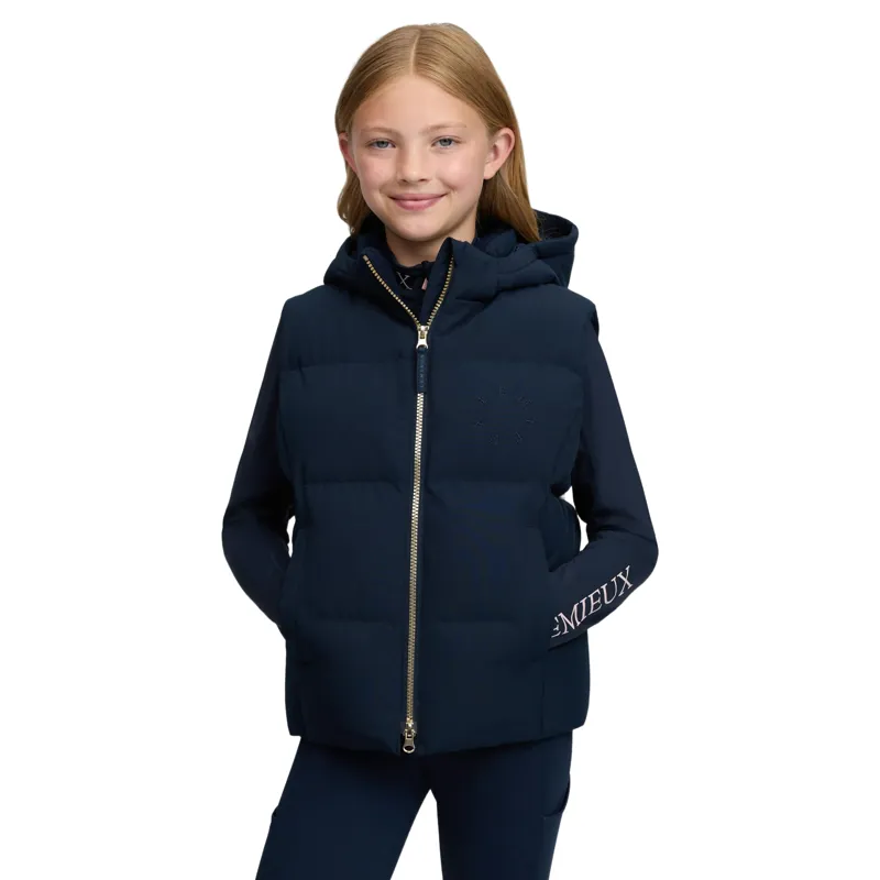 LeMieux Young Rider Joey Hooded Vest - Navy
