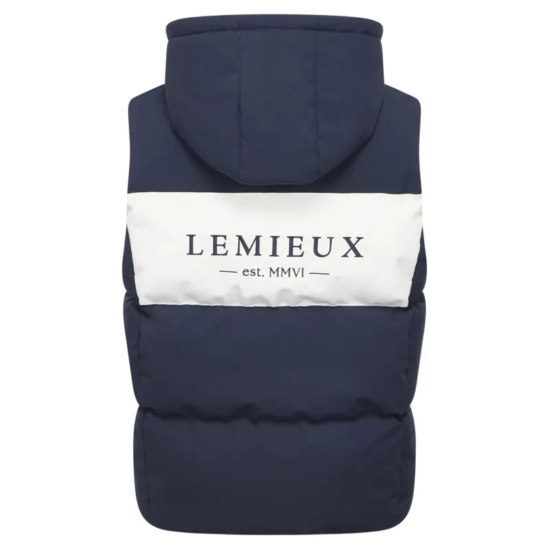 LeMieux Young Rider Joey Hooded Vest - Navy-2