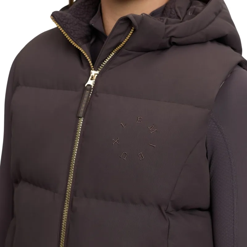 LeMieux Young Rider Joey Hooded Vest - Cocoa-5