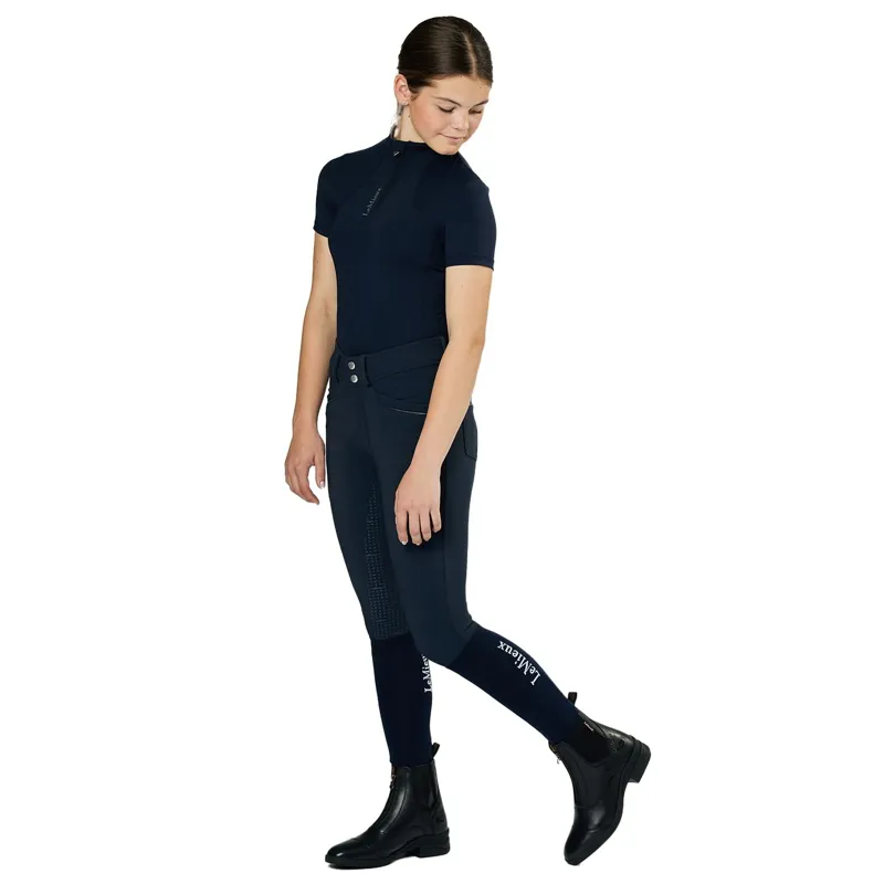 LeMieux Junior Zip Paddock Boots - Black-8