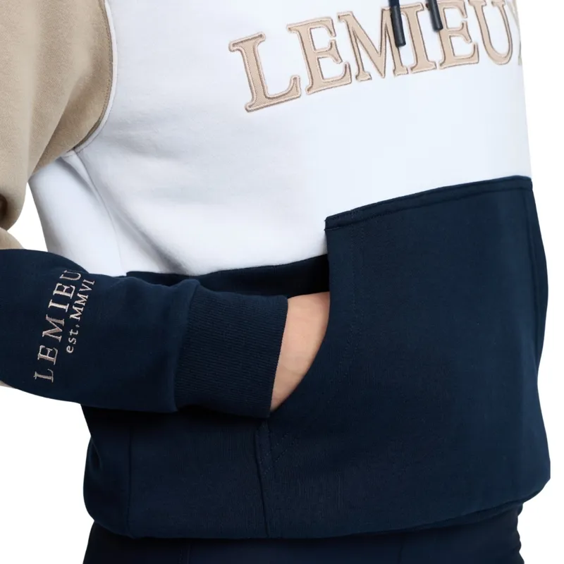 LeMieux Kadie Women's Color Block Hoodie - Navy-6