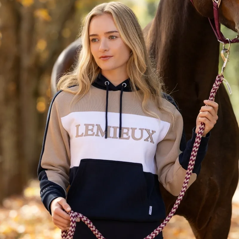 LeMieux Kadie Women's Color Block Hoodie - Navy-1