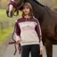LeMieux Kadie Women's Color Block Hoodie - Wild Rose