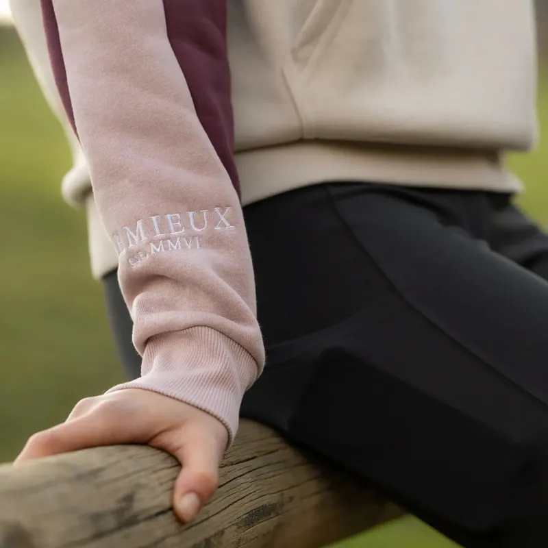 LeMieux Kadie Women's Color Block Hoodie - Wild Rose-2