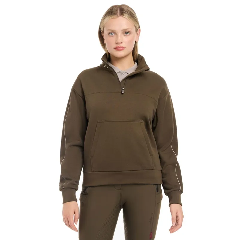LeMieux Kali Quarter Zip Womens Sweatshirt - Alpine-1