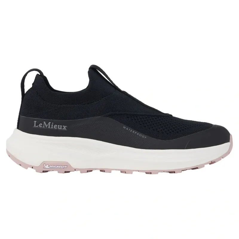 LeMieux Kanta Womens Slip-On Waterproof Sneakers - Black-3