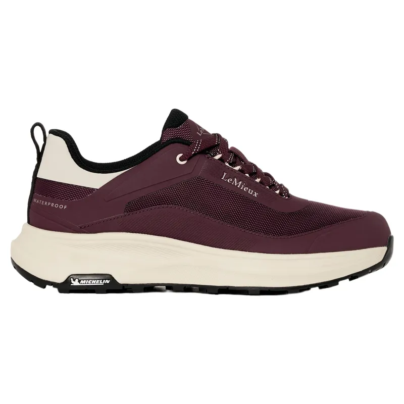 LeMieux Kanta Womens Waterproof Sneakers - Blackberry Pre-Order-4