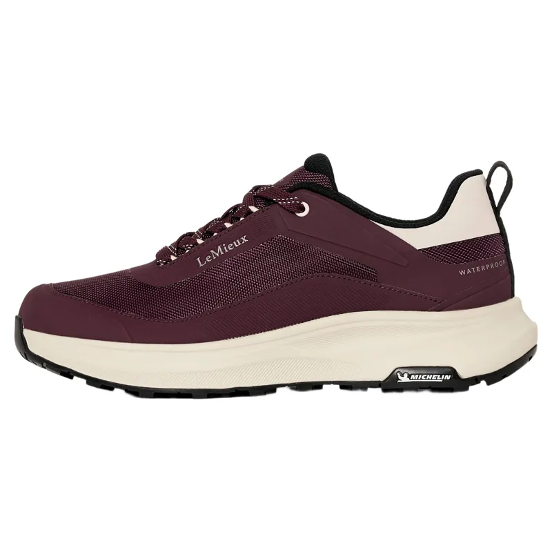 LeMieux Kanta Womens Waterproof Sneakers - Blackberry Pre-Order-2