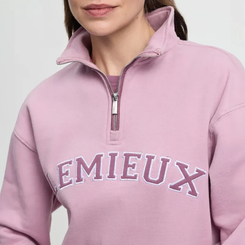 LeMieux Kelsie Women's Quarter Zip Sweatshirt - Fondant-4