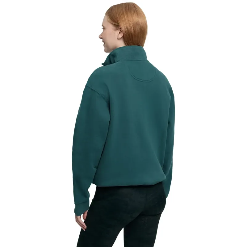 LeMieux Kelsie Women's Quarter Zip Sweater - Jungle-4