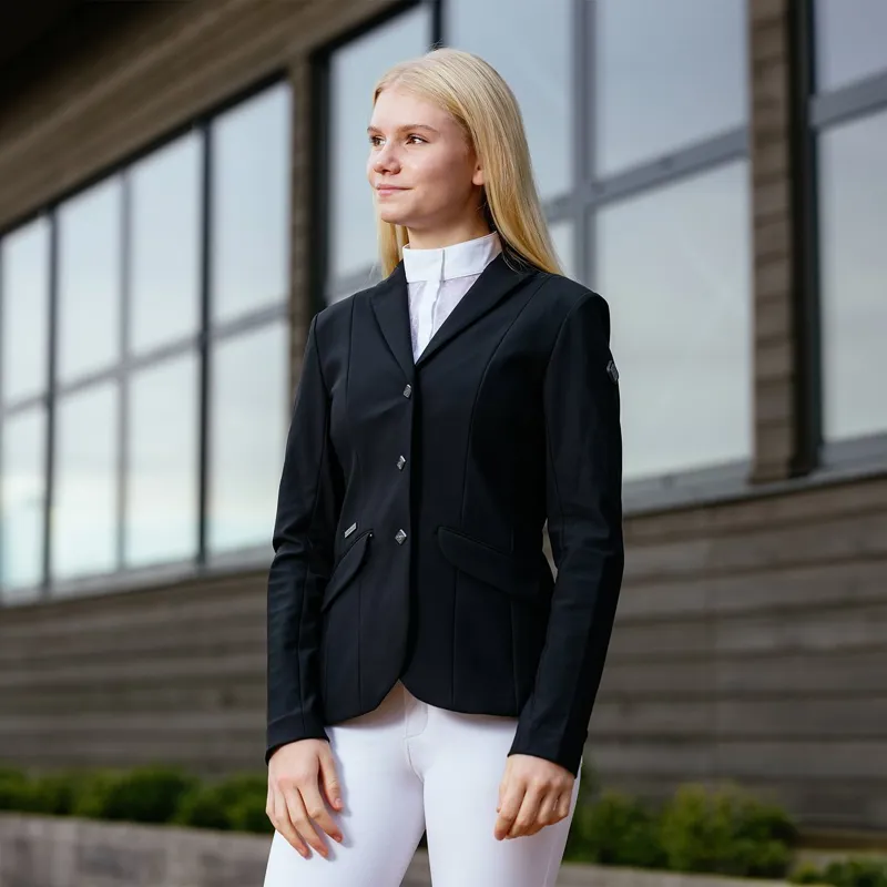 LeMieux Kennedy Young Rider Show Coat - Black-4