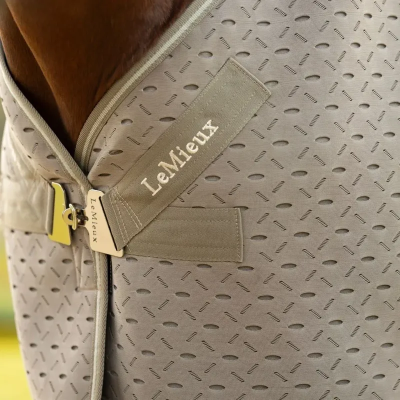 LeMieux Kudos 3D Mesh Travel Sheet - Pecan-1