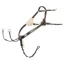 LeMieux Kudos 5 Point Bridge Breastplate - Havana