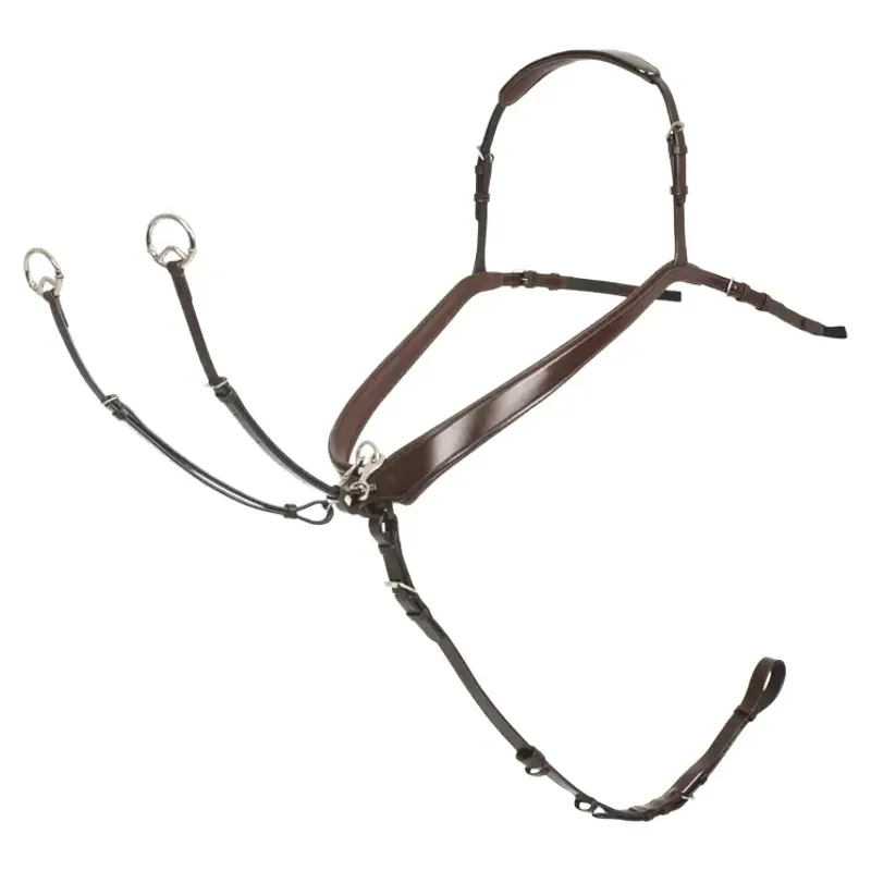 LeMieux Kudos Bridge Breastplate - Havana