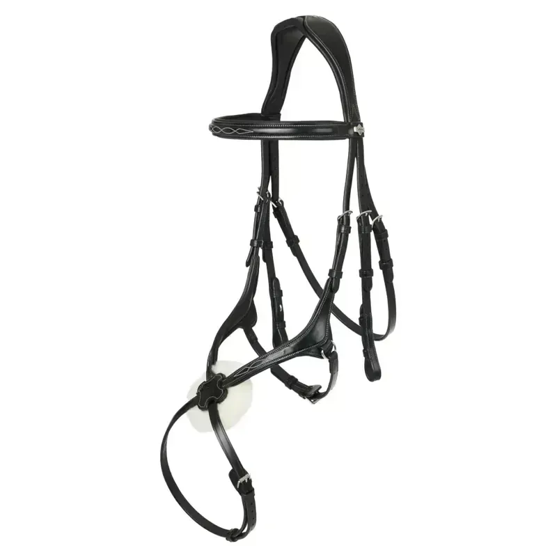 LeMieux Kudos Figure 8 Bridle - Black