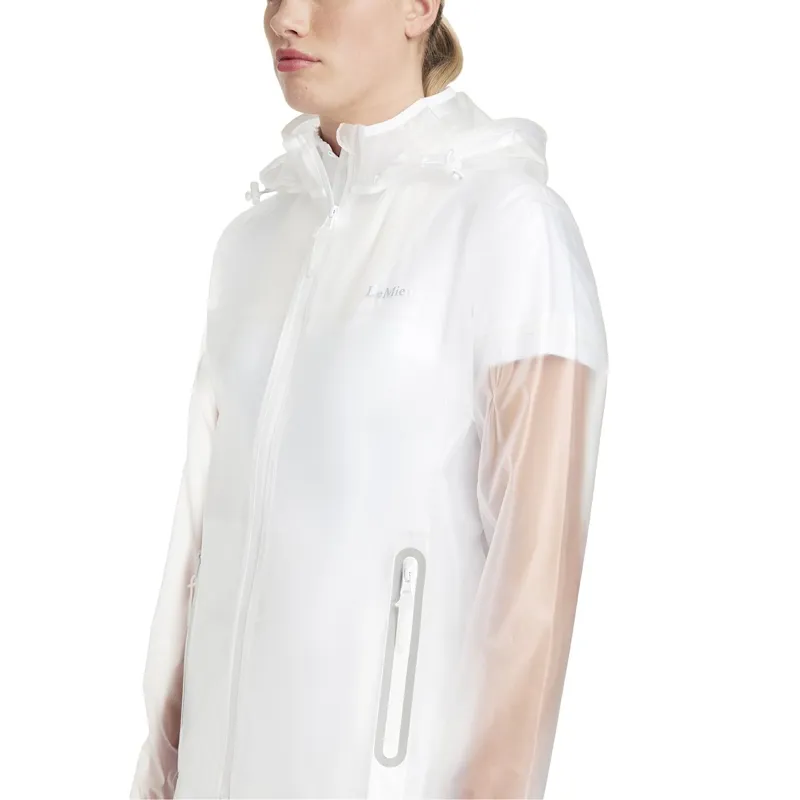 LeMieux Competition Women's Waterproof Jacket - Clear-2