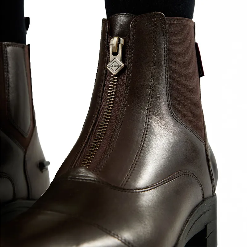 LeMieux Womens Zip Paddock Boots - Brown-6