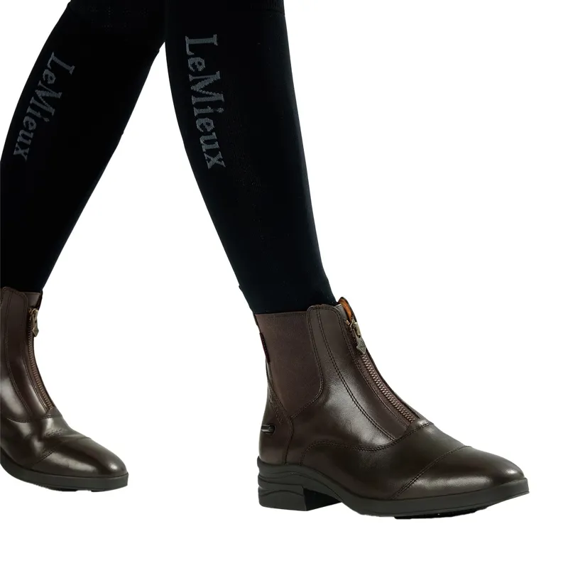 LeMieux Womens Zip Paddock Boots - Brown-5
